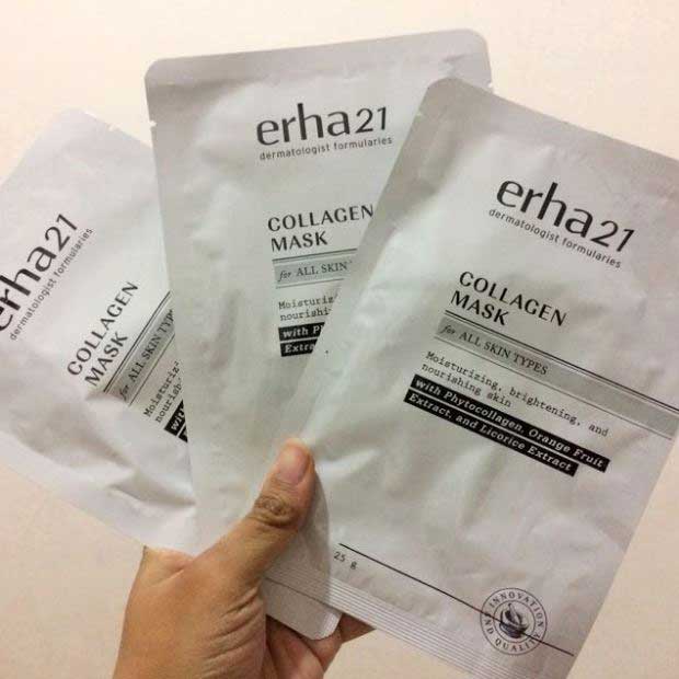 Masker Wajah Terbaik di dunia - Erha Collagen Mask