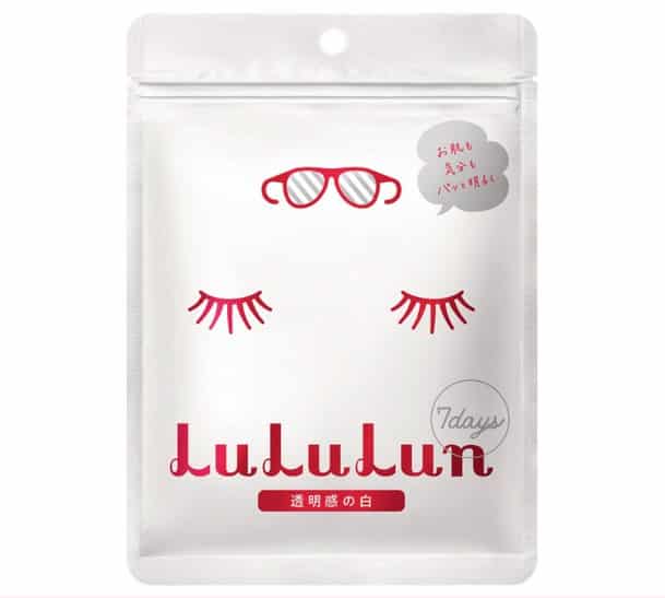 Lululun Face Mask White